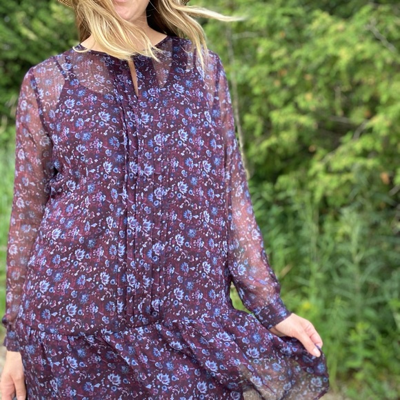 LOFT Floral Dress - Picture 7 of 7